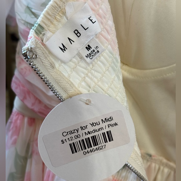 MABLE Pink Floral Dress - Picture 3 of 3